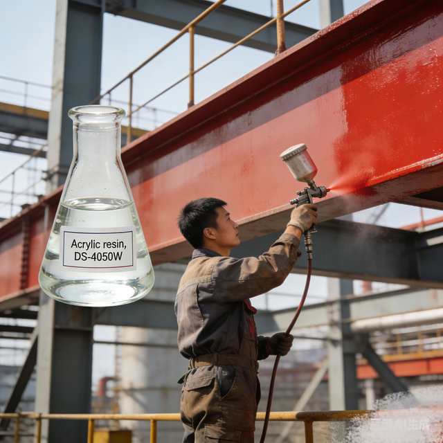 DS-4050W Acrylic Resin for Solid-Color Anti-Corrosion Paints on Steel Structures