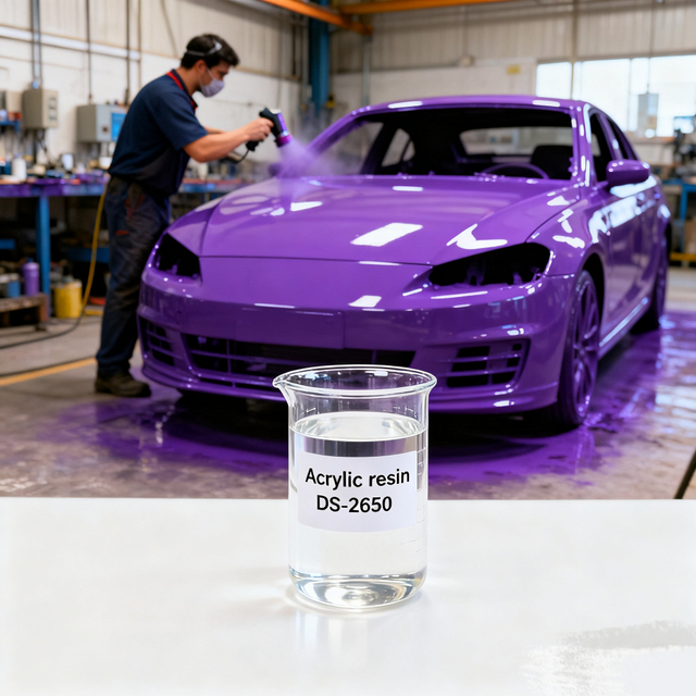 DS-2650 Hydroxyl Polyol Acrylic Resin for metal or plastic primers and topcoats.