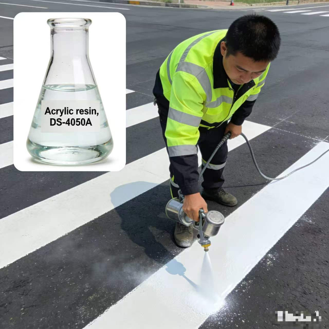 DS-4050A TPA resin used for road marking or the coating of metal components.